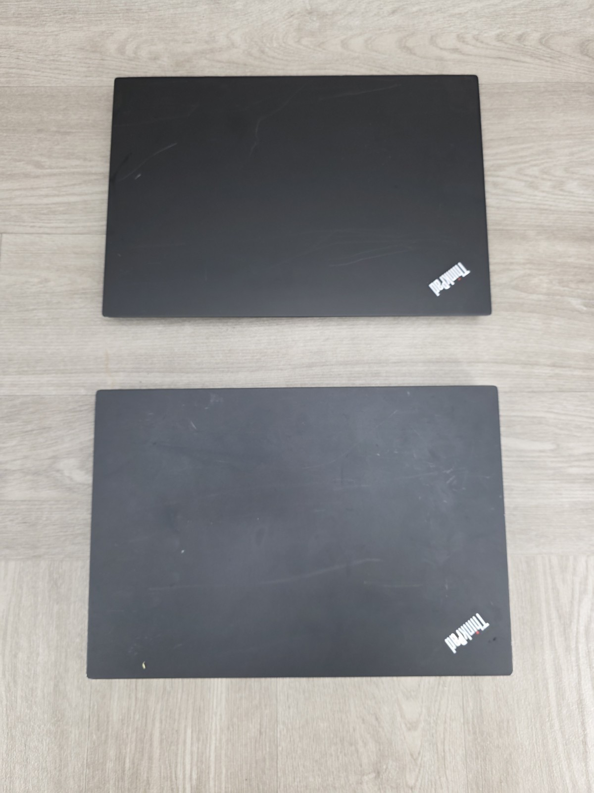 Lot of 2 Lenovo ThinkPad E590 i5 Laptops No Display Powers On No Charger AS-IS
