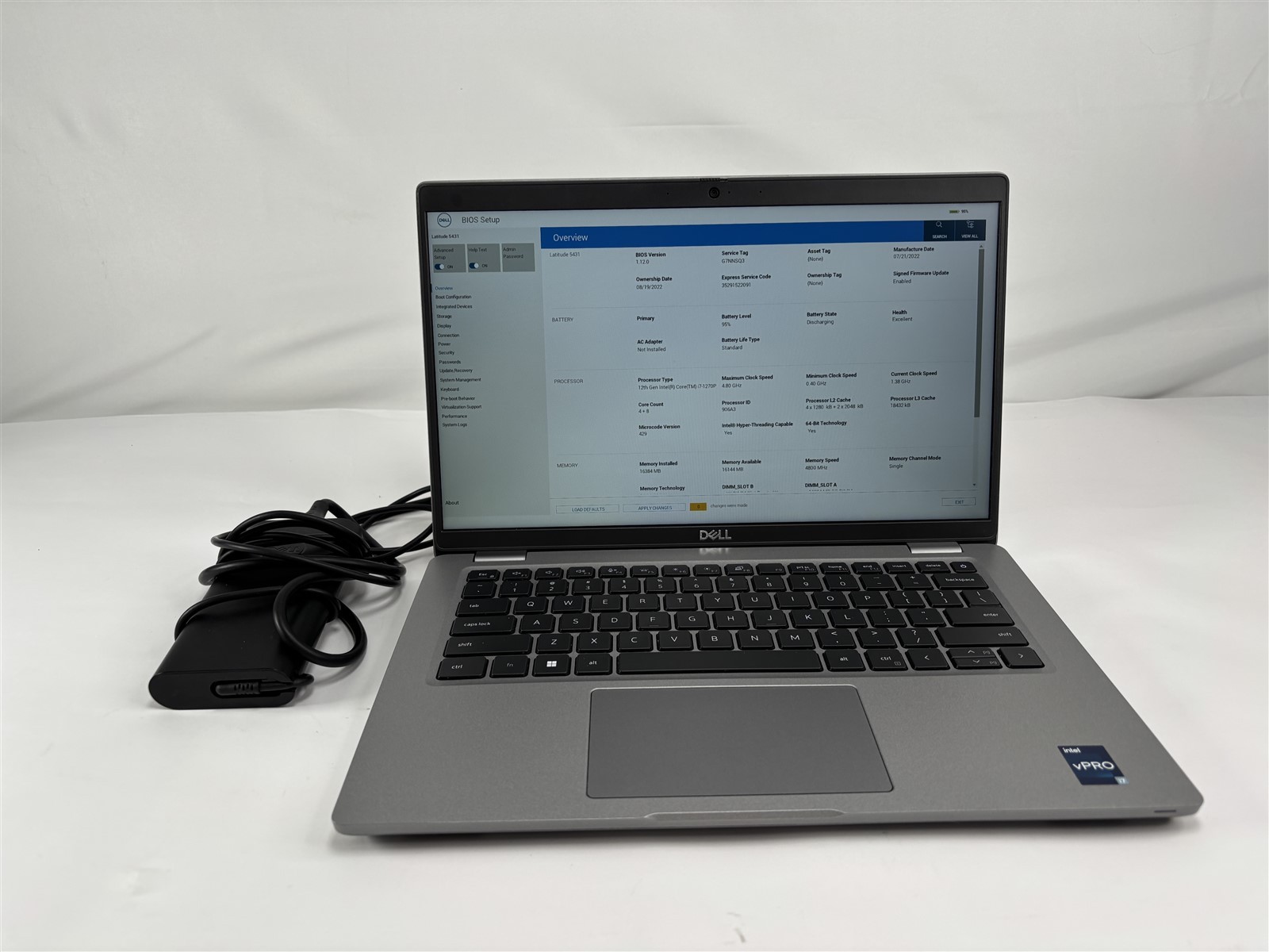 Dell Latitude 5431 14″ i7-1270P 16GB 256GB SSD FHD Backlit KB