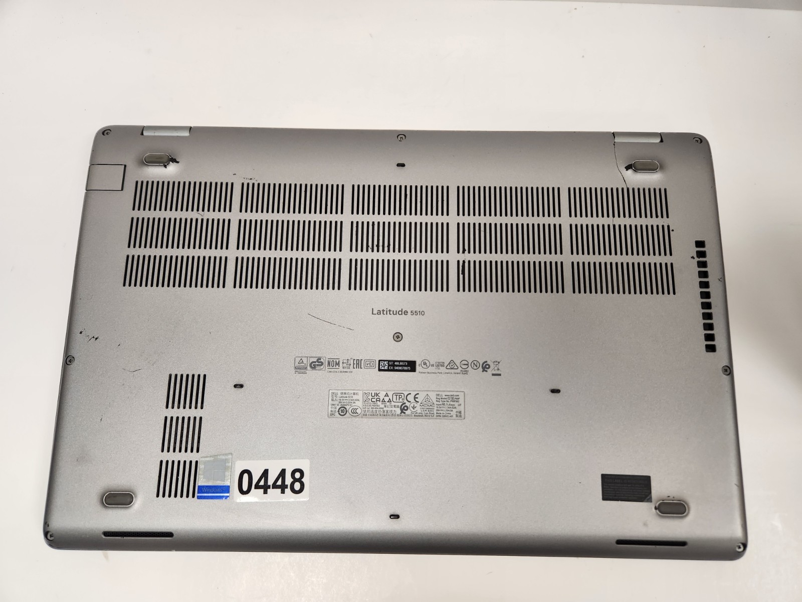 Dell Latitude 5510 Core i5-10210U, 16GB RAM, 256GB NVME, Win11 *READ #0448