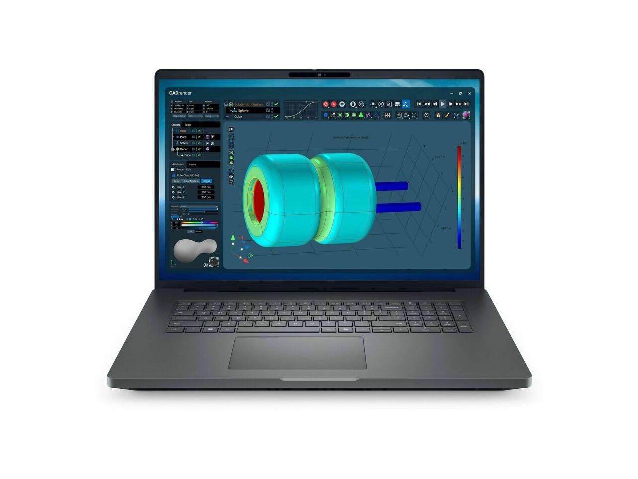 Dell Pro Max Plus MB18250 18″ Mobile Workstation – QHD+ – Intel Core Ultra 7 265