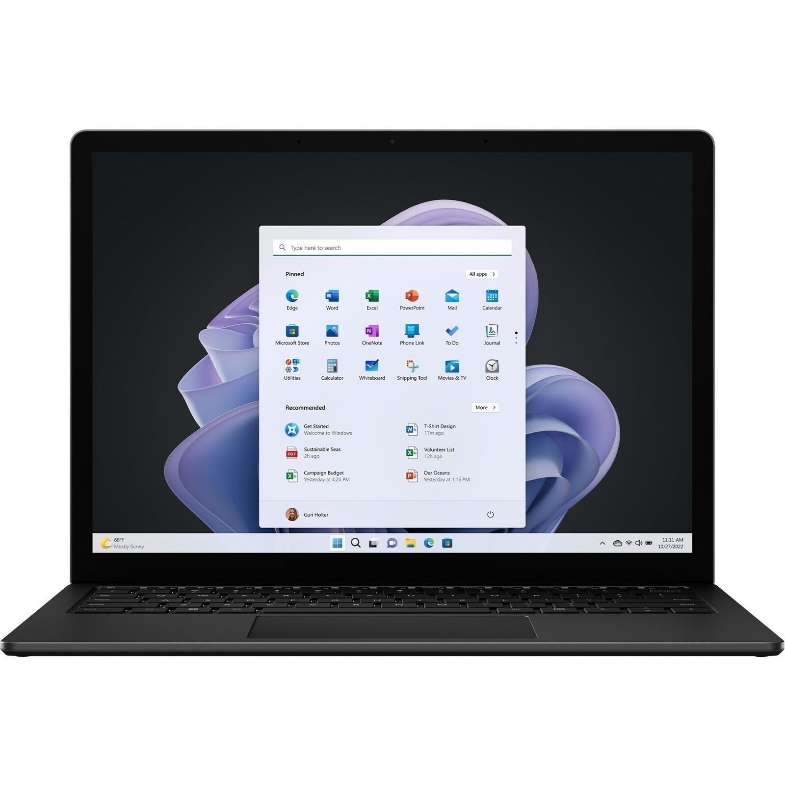 Microsoft Surface Laptop 5 13.5” i7 16GB RAM 256 SSD BLACK R19-00024 – OPEN BOX