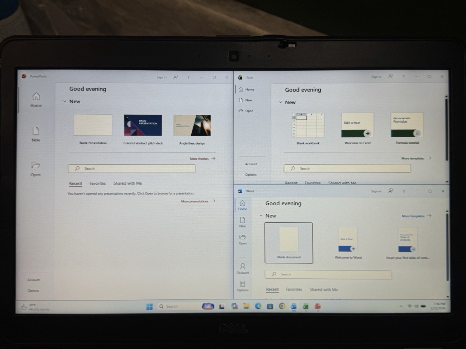 Dell Latitude E6440 Laptop MS Office Intel I5 2.6GHz 8gb RAM 256gb SSD Windows11