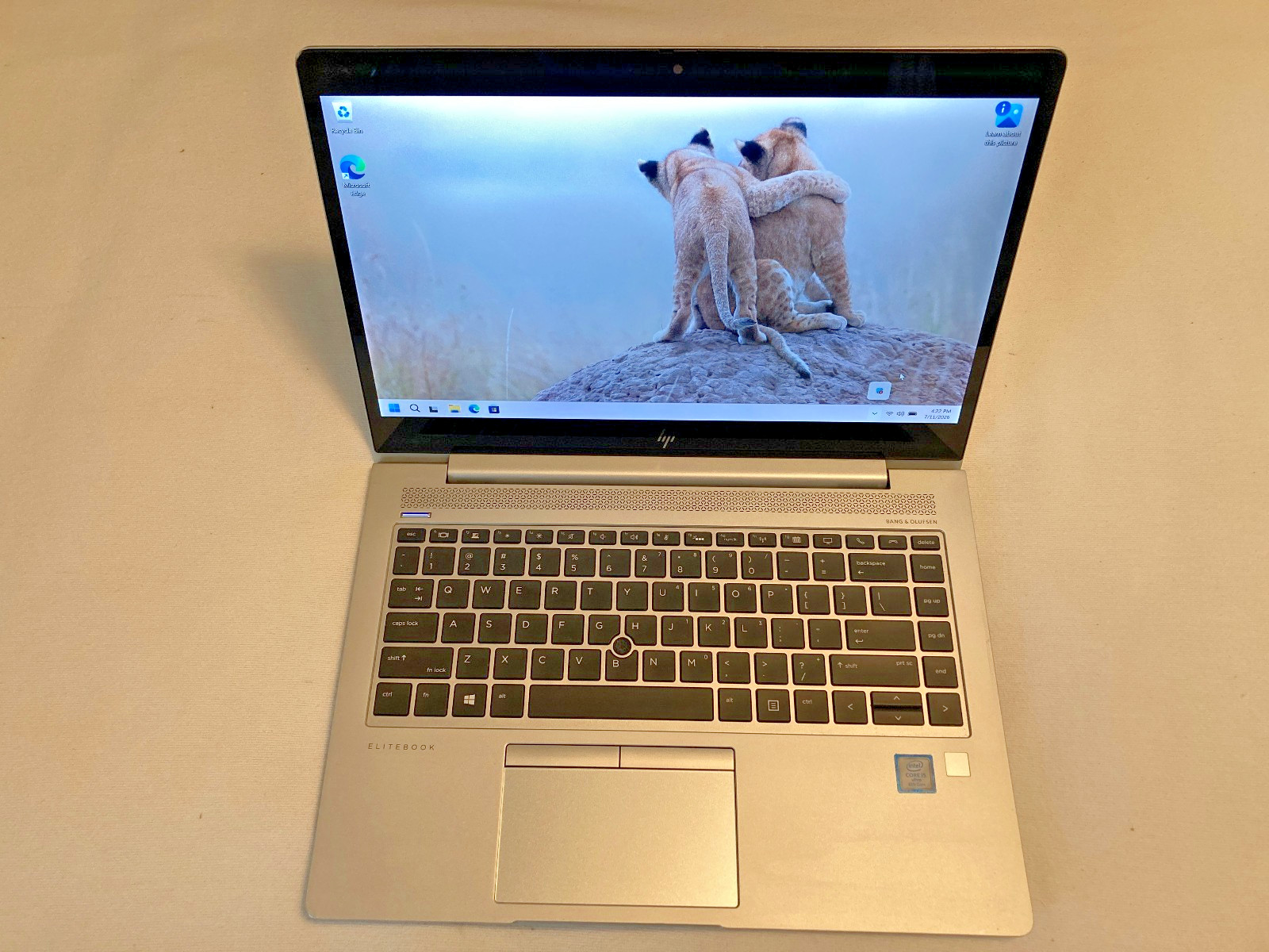 HP EliteBook 840 G6 14″ Touchscreen Intel i5-8365U 8GB RAM 256GB SSD Win 11 Pro