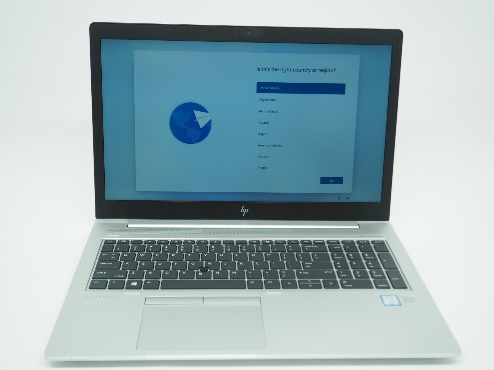 HP ELITEBOOK 850 G6 15.5″ Intel Core i7-8665U 1.90GHz 32GB RAM 1TB NVMe Grade B