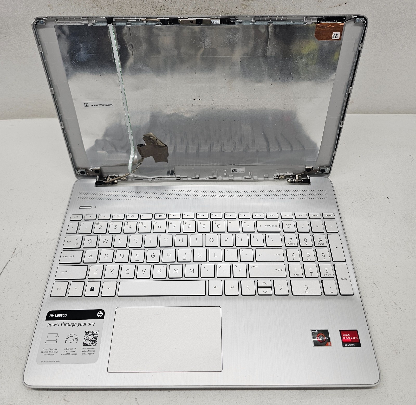 HP 15-EF1082NR 15.6″ Laptop AMD RYZEN 3 3250U 8GB Ram NO HD/OS/Screen (FL)