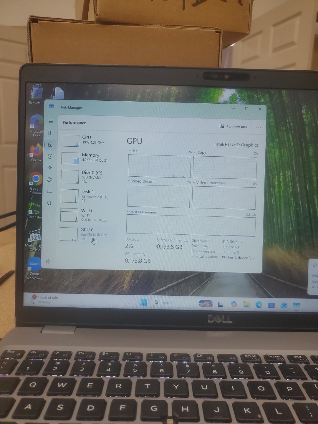 Dell Precision 3550 Laptop – i5-10310U 8GB 256GB SSD 15.6″ 051326-1