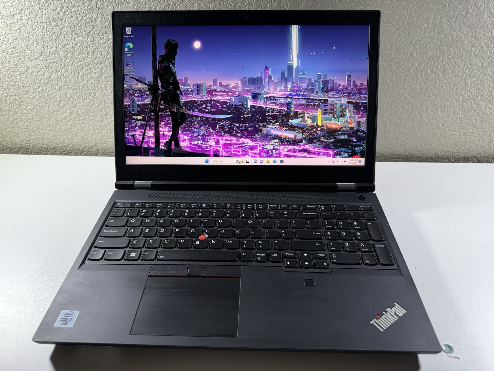 LENOVO THINKPAD P15 GEN 1 | CORE I7-10850H 512GB 16GB RAM WIN 11 NVIDIA T1000