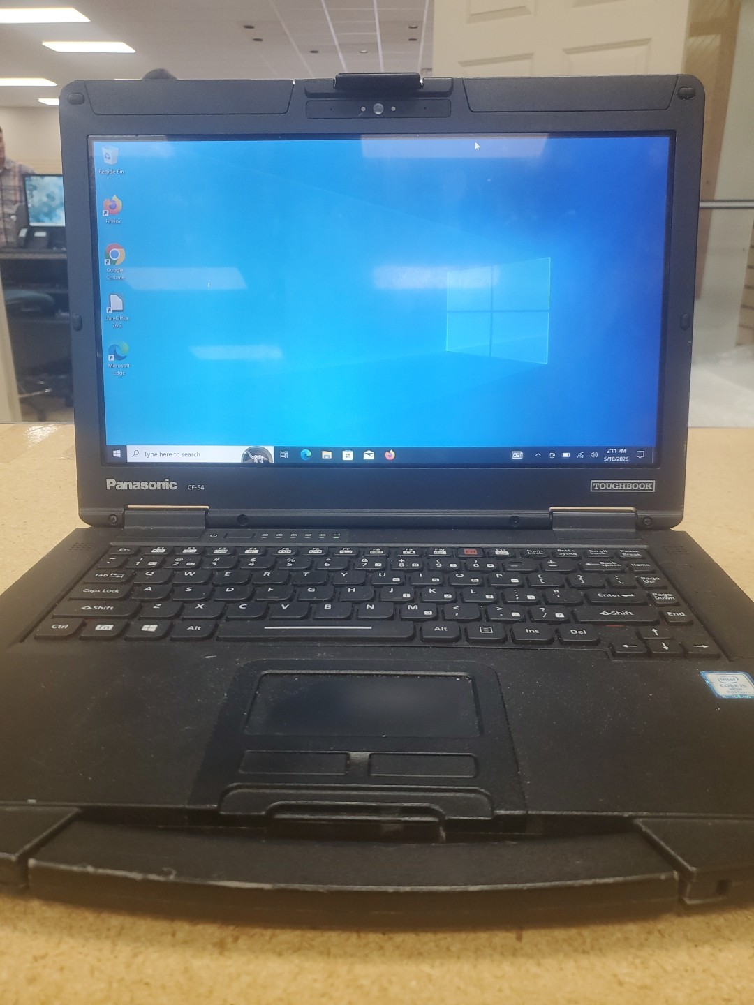 Panasonic Toughbook CF-54 MK3 FHD i5-7300U 8GB 256GB ssd 20180Hrs