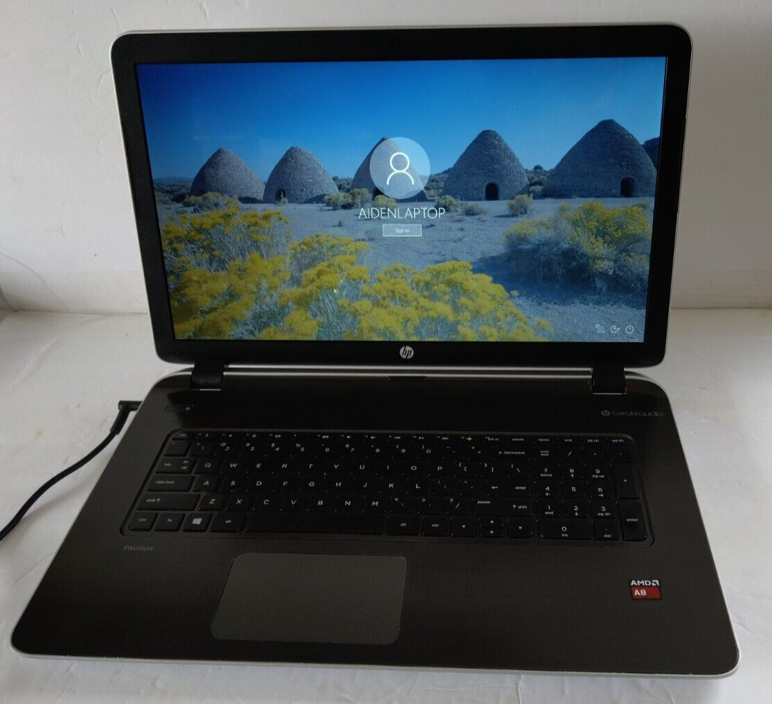 HP PAVILION 17″ AMD A8-6410 APU 2.00GHz 6GB 1 TB WIN 10 HOME