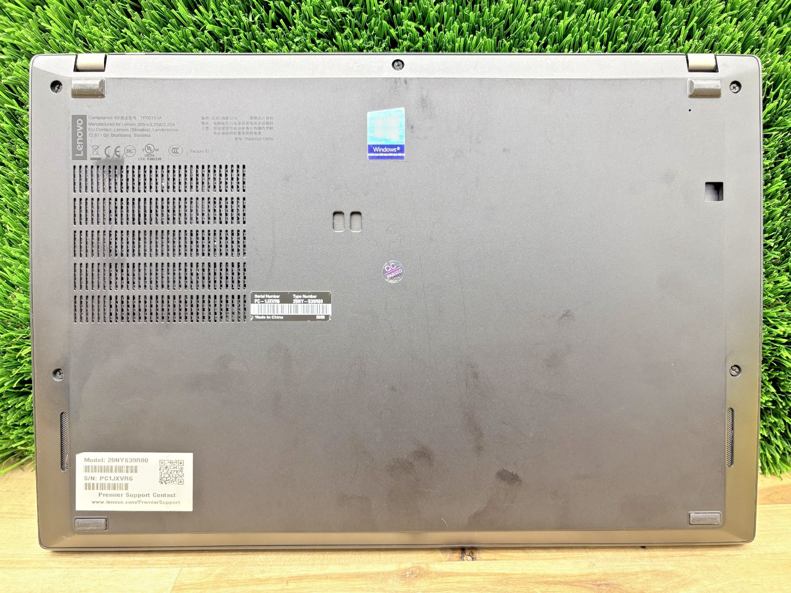 Lenovo ThinkPad T490s Intel i7-8th Gen 1.90GHz 16GB RAM 256GB SSD Windows 11 P*