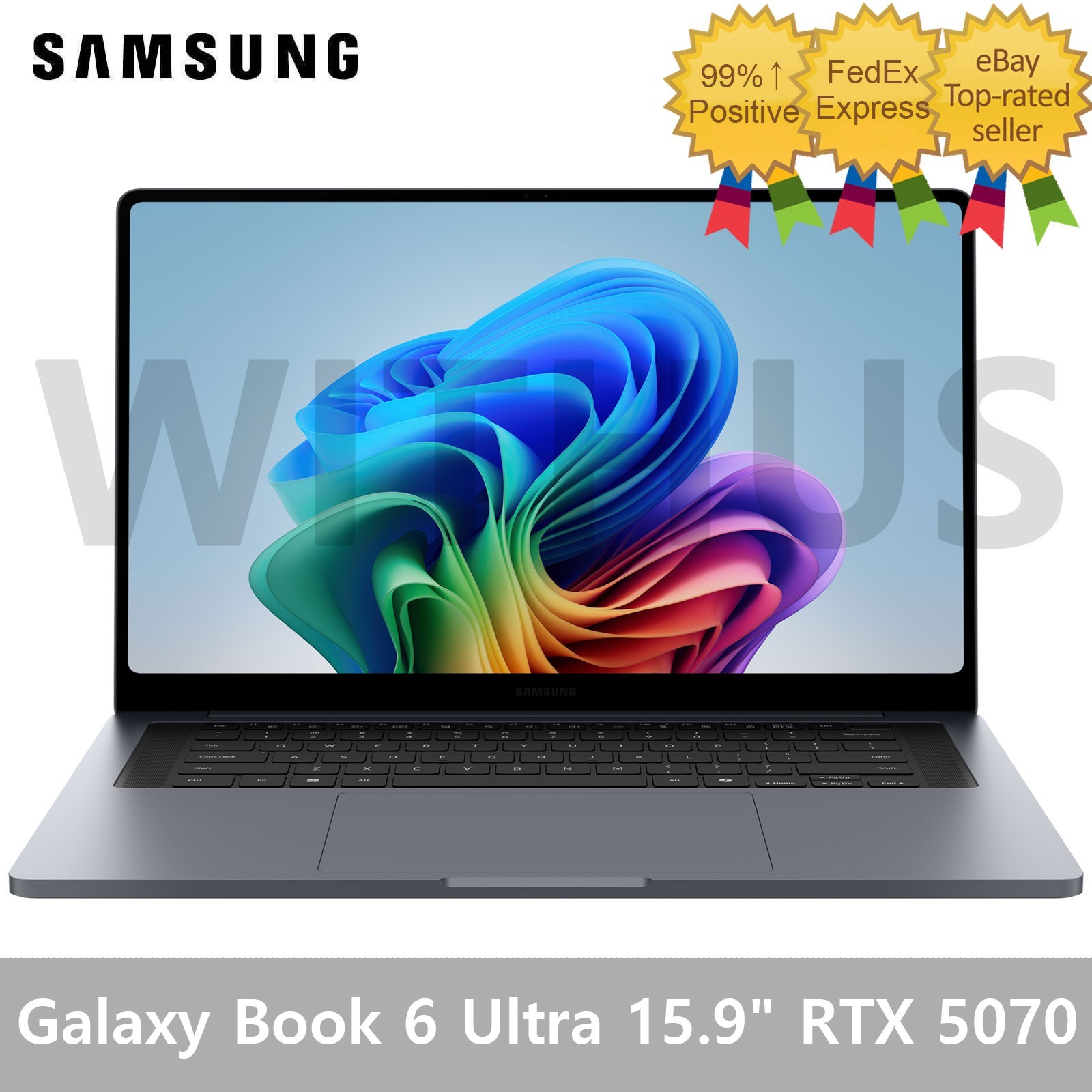 SAMSUNG Galaxy Book6 Ultra 15.9″ Core Ultra 7 1TB NVMe RTX 5070 Copilot+ PC=