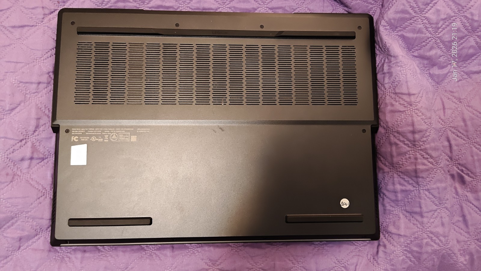Lenovo Legion Pro 7i 16IRX8H 16″ RTX 4080 – FOR PARTS READ DESCRIPTION
