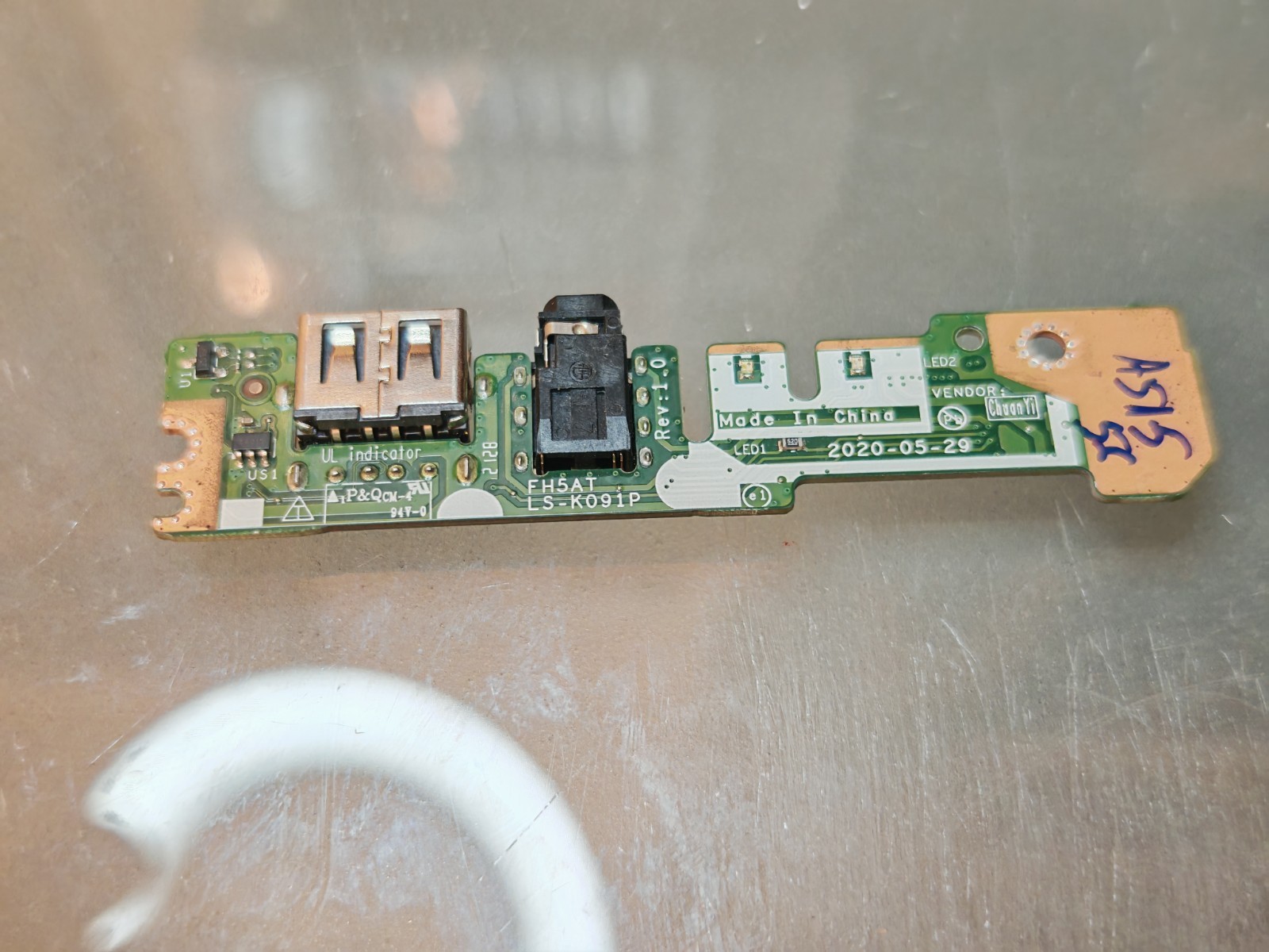 ACER A515-56 A515-54 A315-58 A115-32 A315-35 LED AUDIO JACK USB CARD LS-K091P