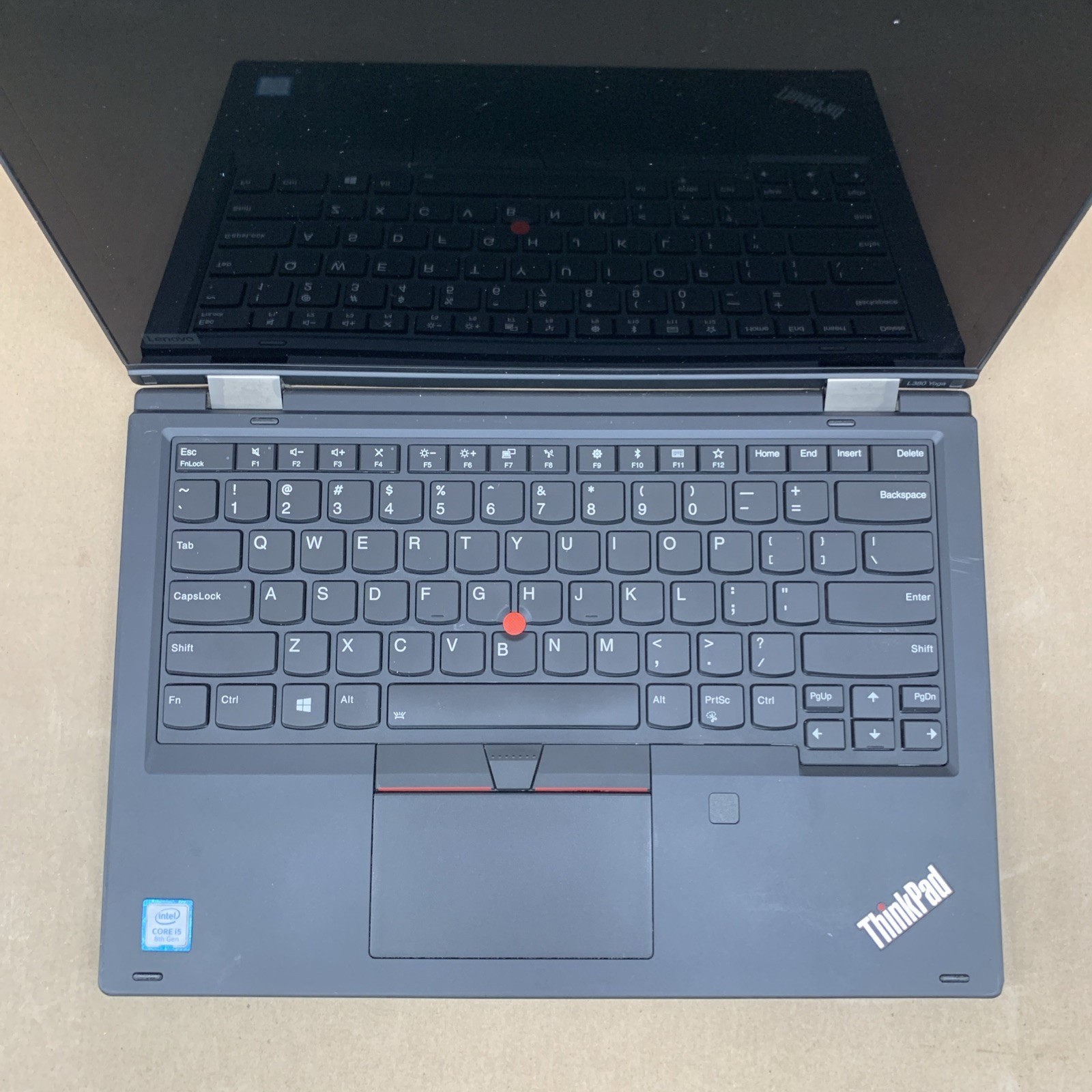 Lenovo Thinkpad L380 Yoga, Intel Core i5-8250U @ 1.6GHz, No RAM, No SSD/OS