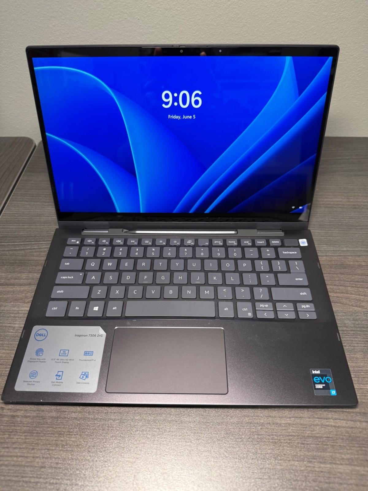 Dell Inspiron 7306 2-in-1 Touch Laptop Intel Core i7-1165G7 512GB SSD 16GB RAM