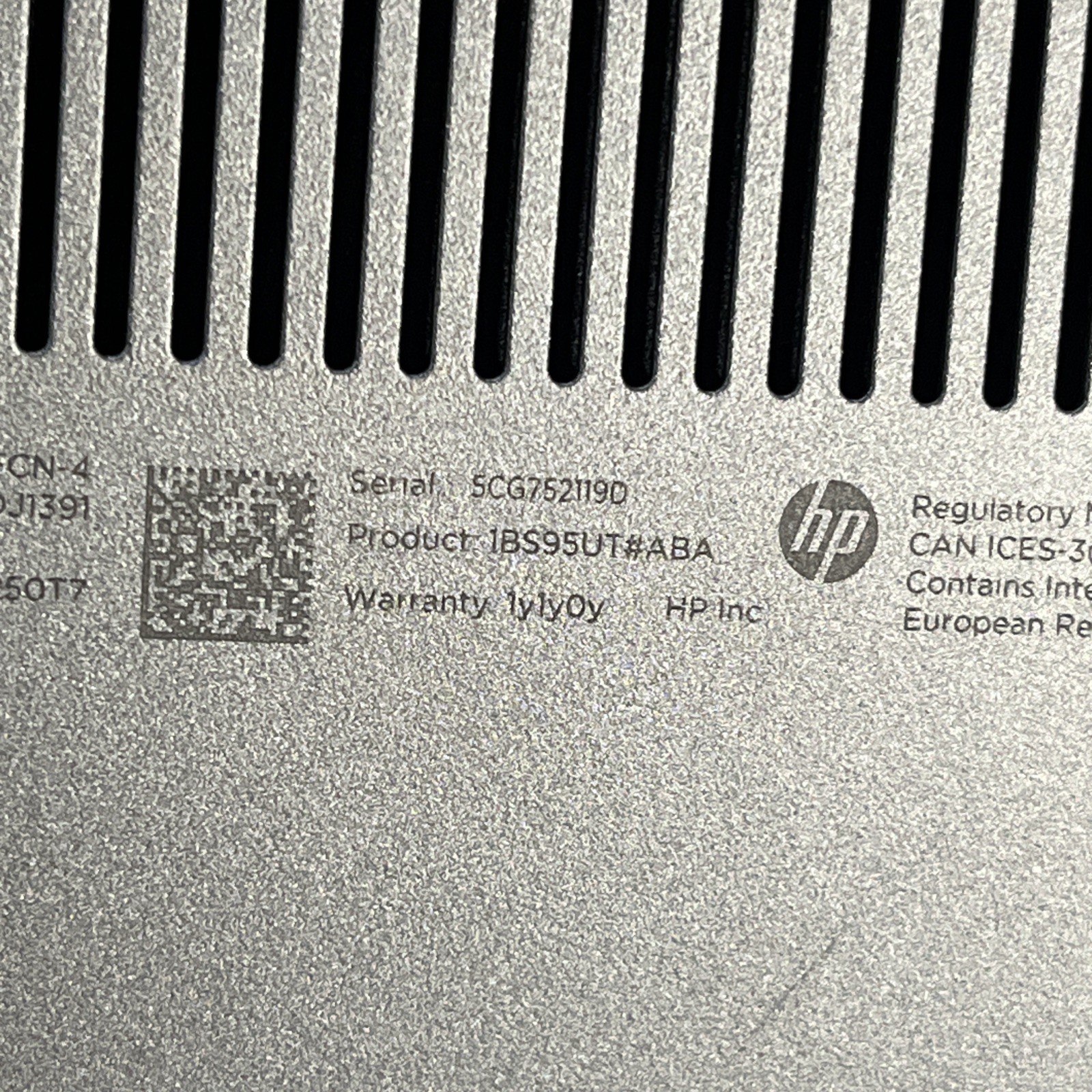 HP ELITEBOOK 8265D2W INTEL CORE I5 7TH GEN 8GB RAM NO HD