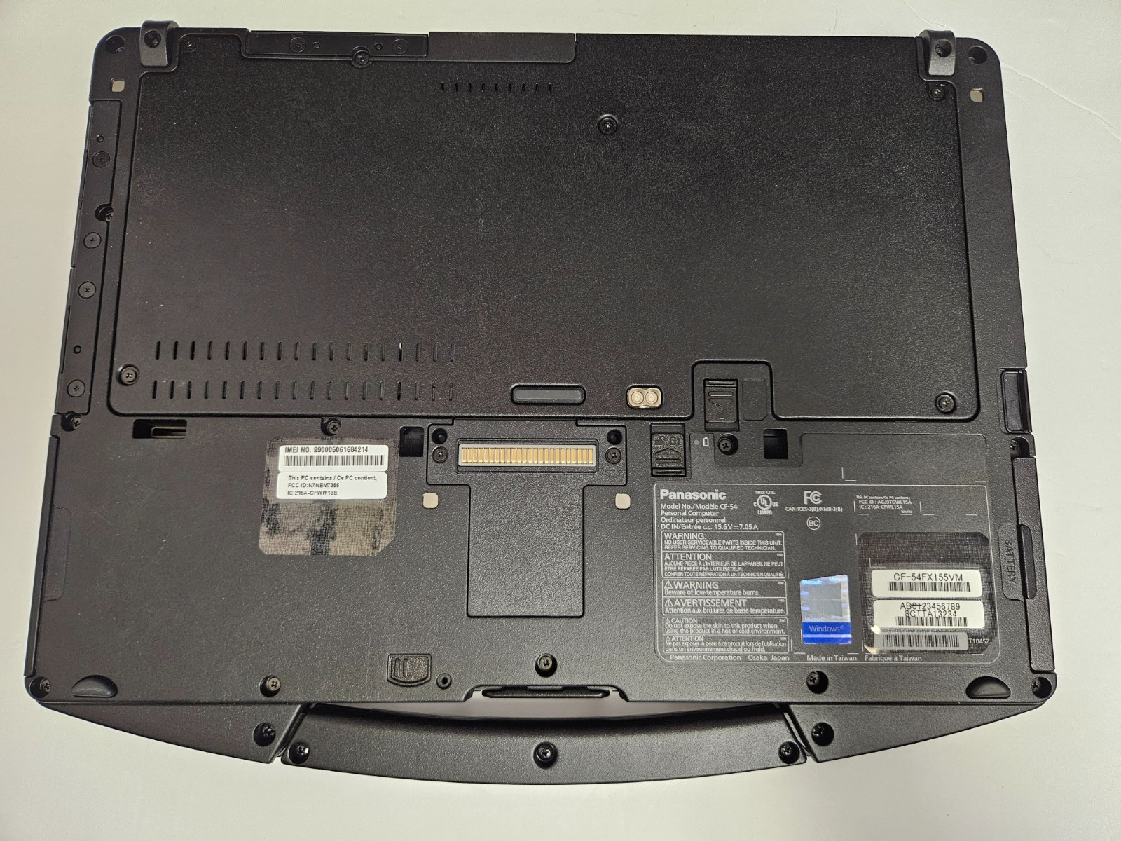 Panasonic Toughbook CF-54 Mk2 i7-6600U 2.60GHz 16 GB Mem 1.5 GB HD Win 11 Pro