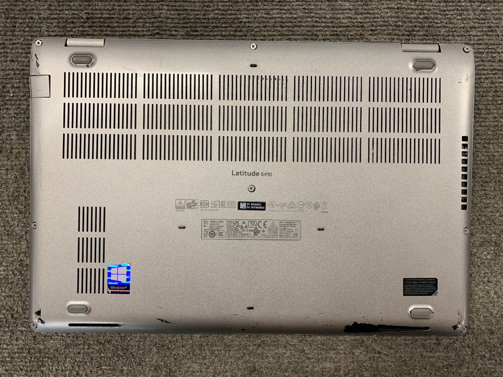 Dell Latitude 5410 14″ Laptop i7-10610U, No RAM/Storage, Boots to BIOS
