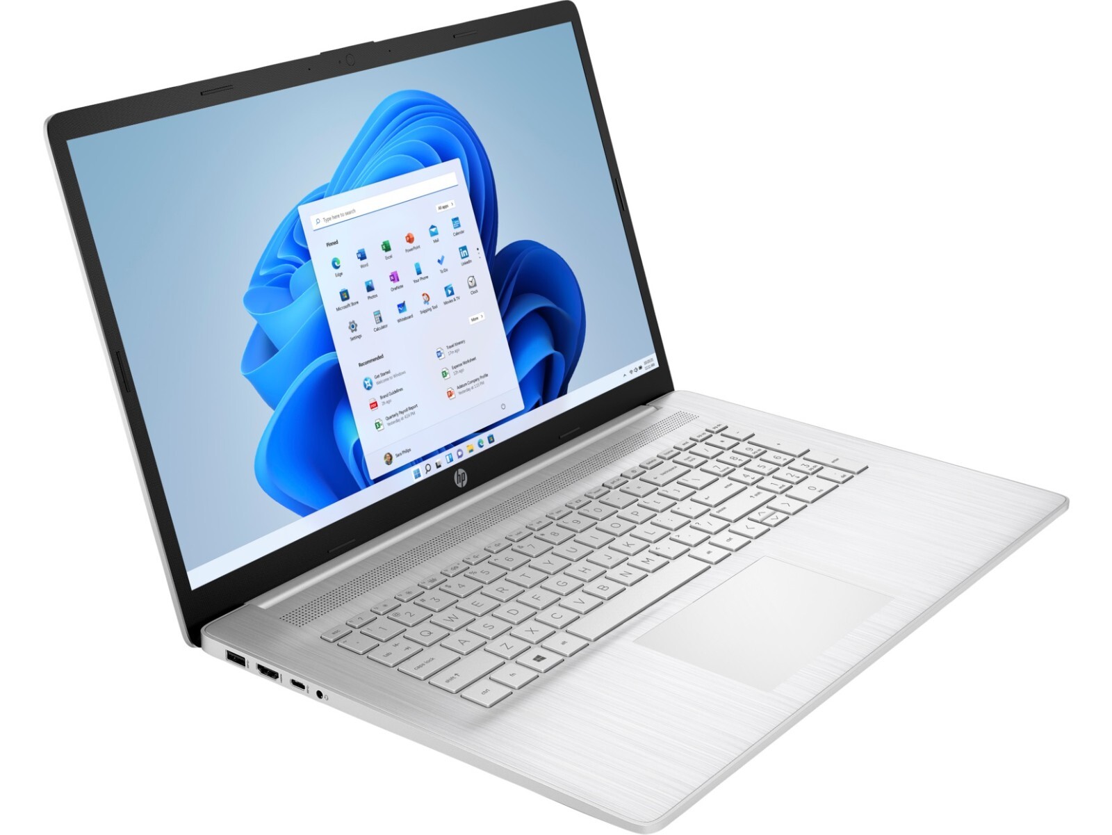 HP 17-cn2283st 17t Silver Laptop PC 17.3″ 1080P i3-1215U 8GB 512GB SSD HDMI W11