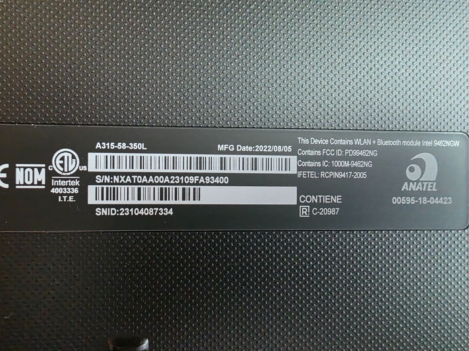 Acer Aspire 3 15.6 Laptop Laptop i3-1115G4 8GB RAM, 256GB SSD, Win11, Silver