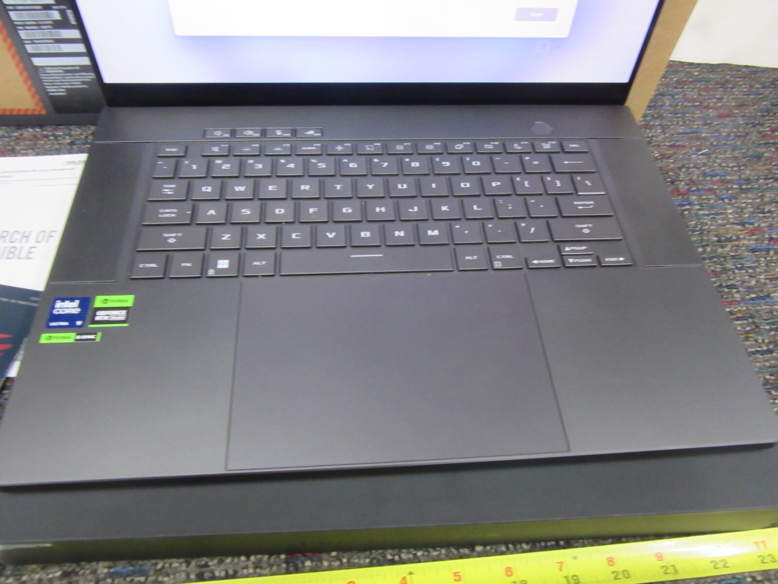 Nvidia GU605M Gaming Notebook 185H/BGA 8GB VRAM w/ RTX 4070 video card