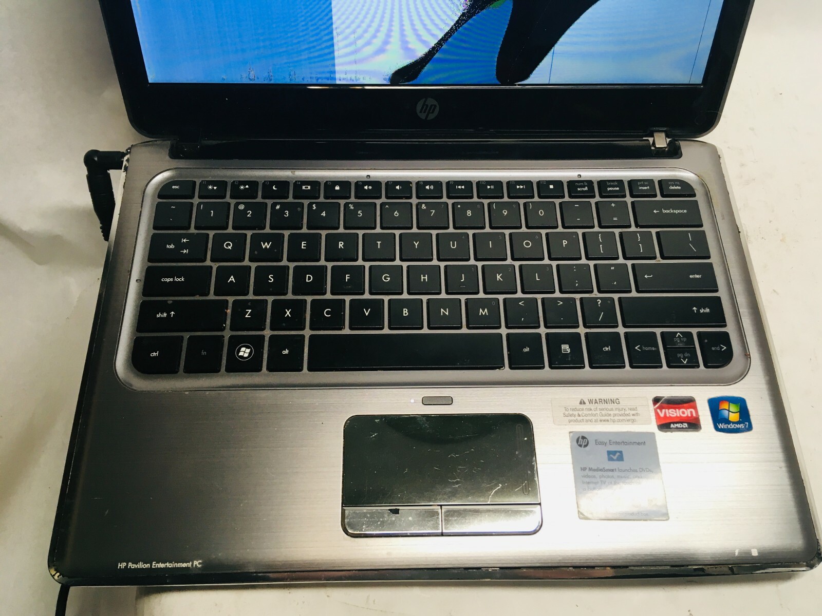 HP Pavilion dm3-1039wm Laptop For Parts Broken LCD Screen NO HDD/RAM/Charger JR
