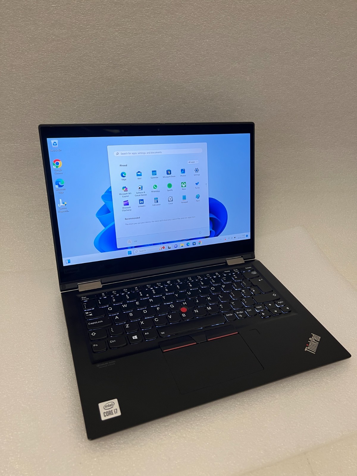 Lenovo ThinkPad X13 Yoga Gen 1 13.3″ Touch i7 10610U 16GB 512GB SSD Windo 11 pro