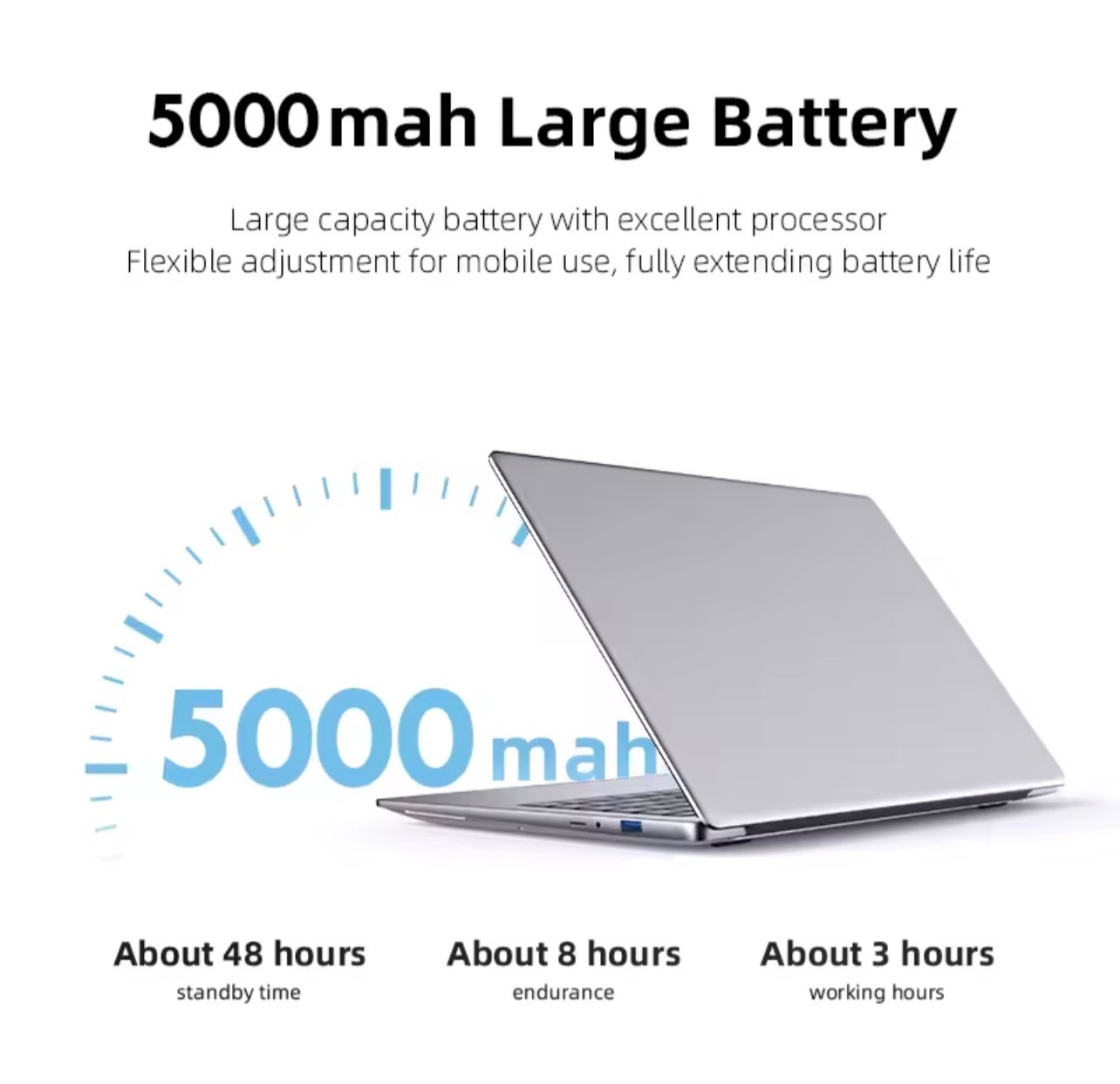 14.1″ Windows 11 Pro Laptop 12GB RAM 1TB/2TB SSD 1080P Slim Notebook PC