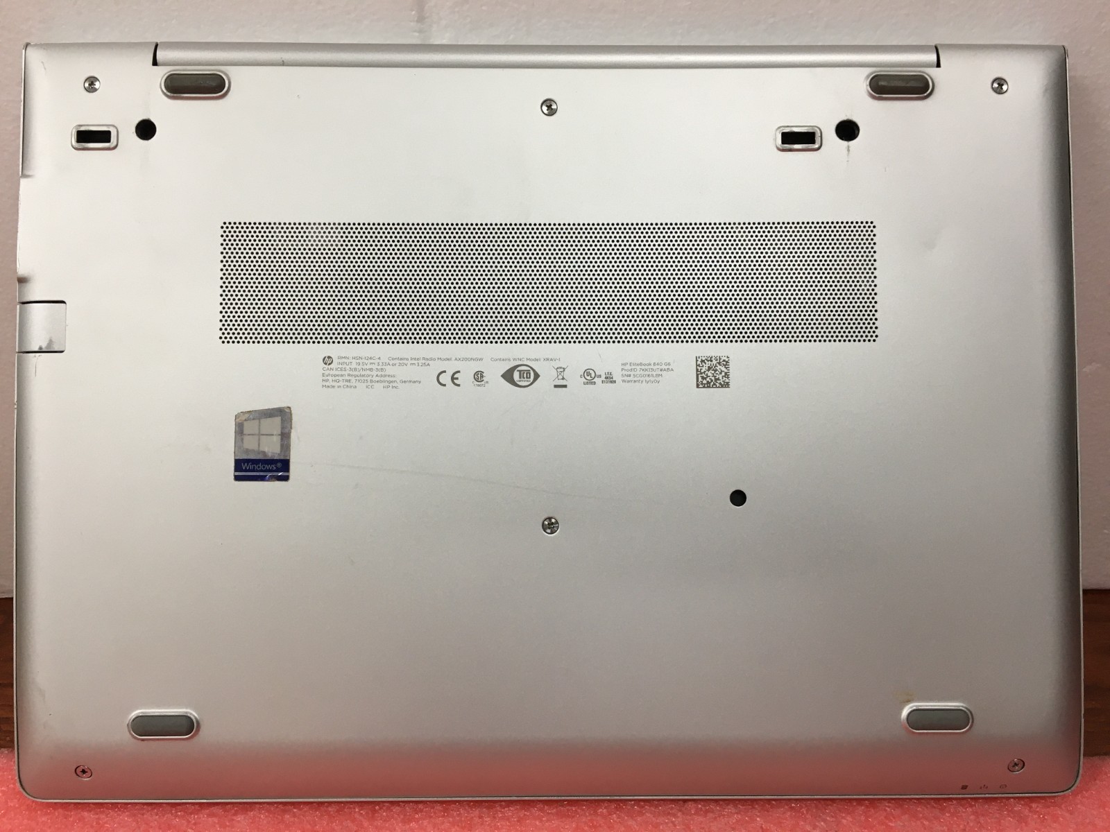 HP EliteBook 840 G6 14″ Intel Core i5-8th 8GB 256GB SSD Win 11 Pro *READ* | C888