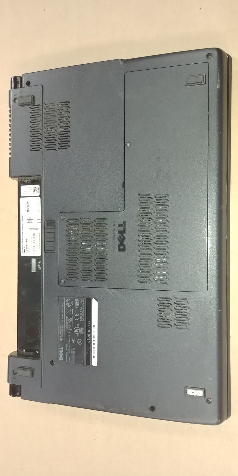 DELL STUDIO 1555 15.6″ LAPTOP T6600 CORE 2 DUO 2.2GHz 1GB RAM FPR PARTS