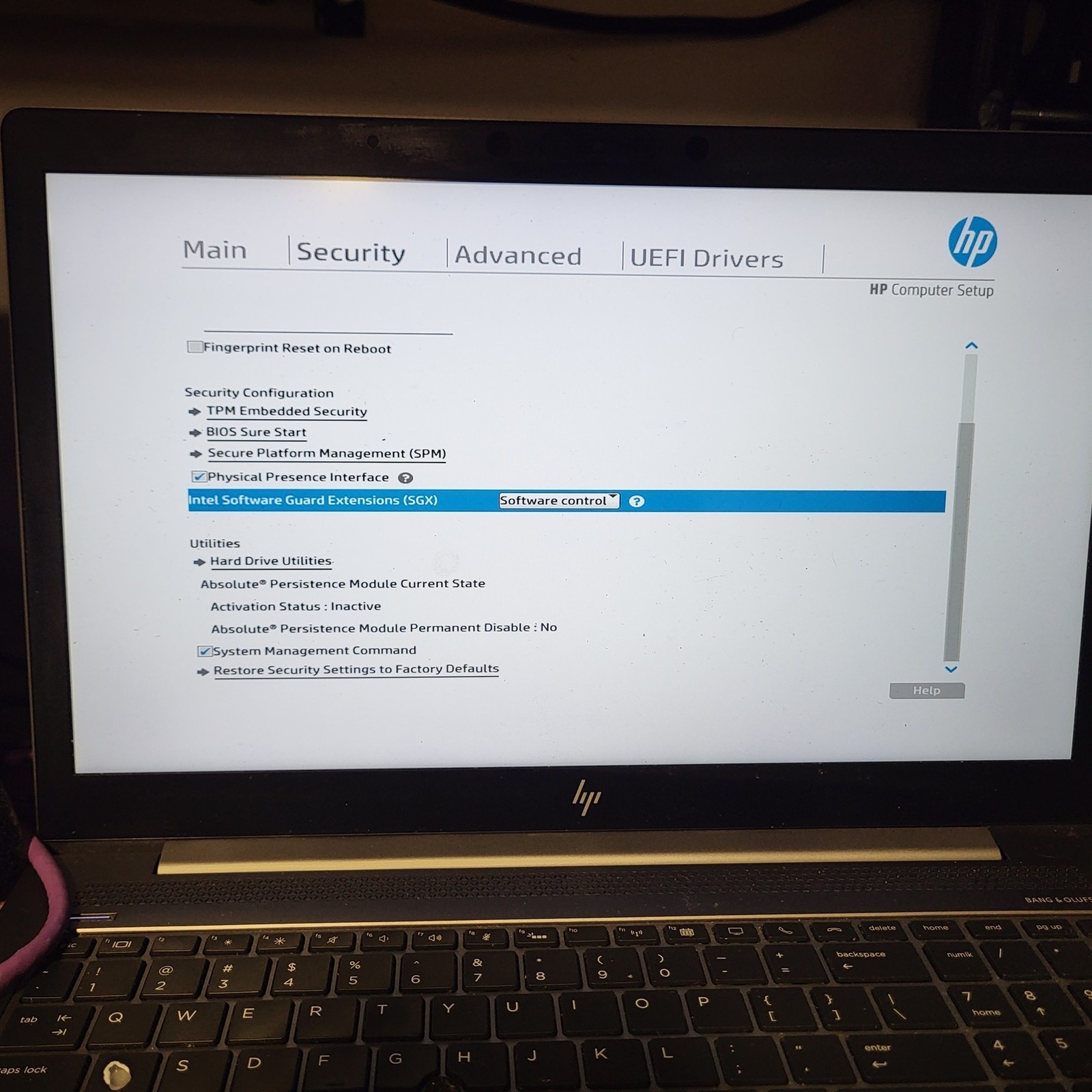 Bad Keyboard HP ZBook 15u G6 Laptop Intel i7-8565U 1.8GHz 8GB 256GB SSD