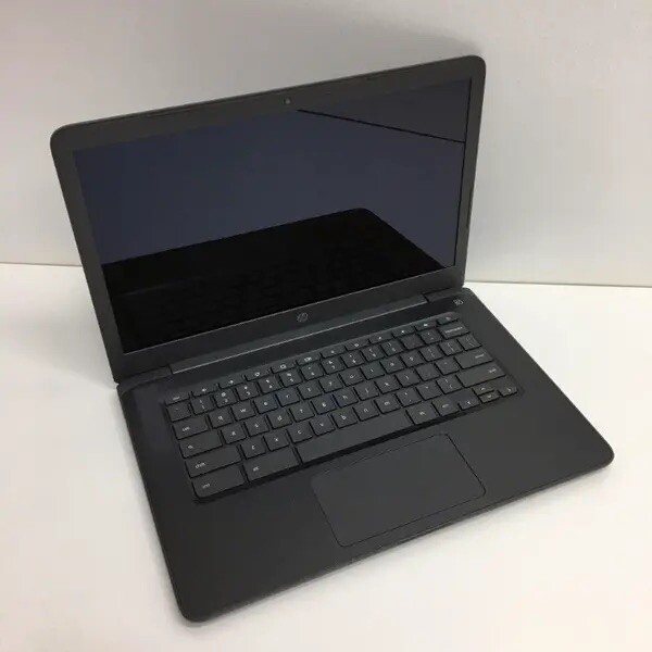HP ChromeBook 11.6″ (32GB HDD, AMD A4, 2.40 GHz, 4GB) Laptop – Black…