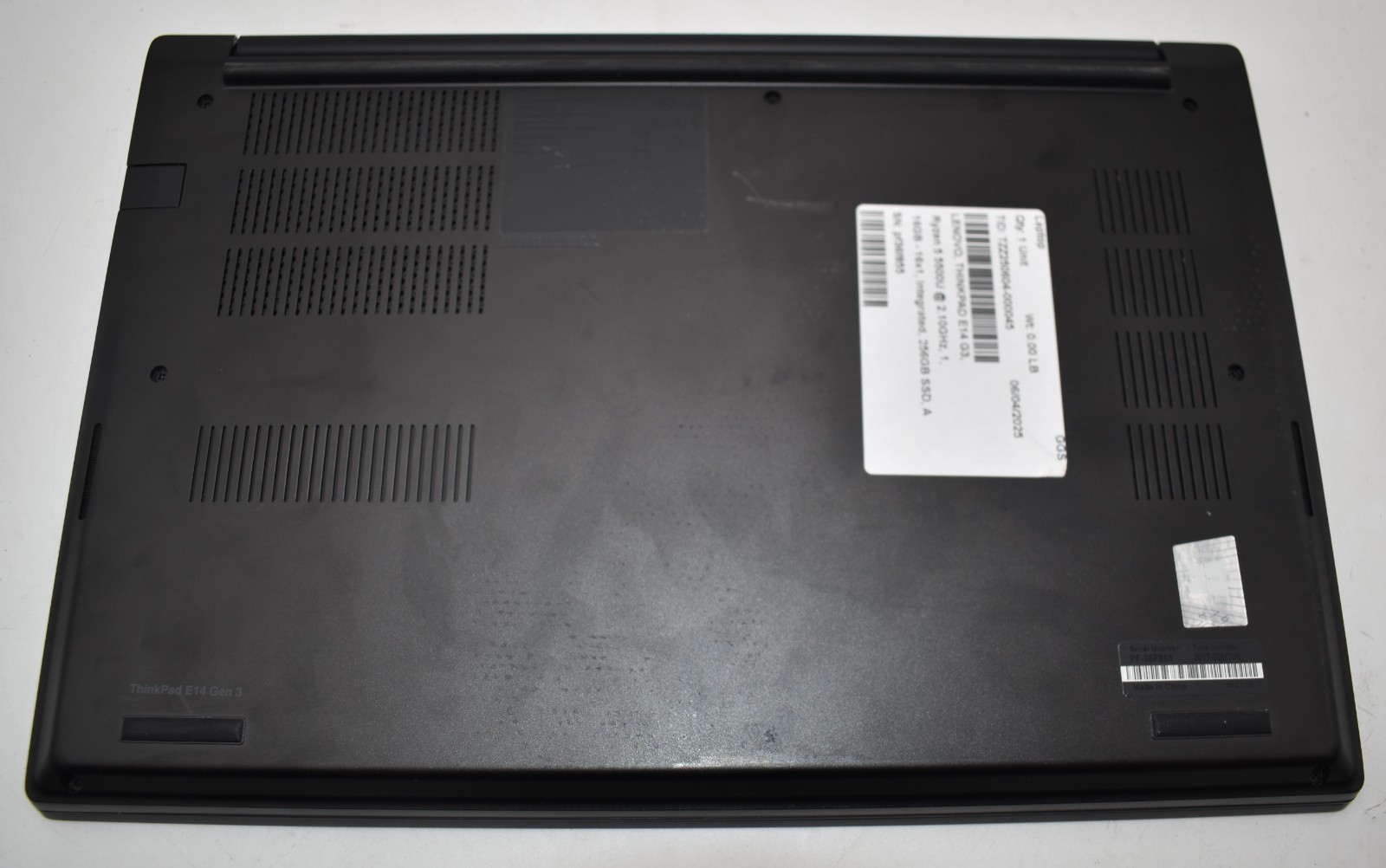 14″ Lenovo Thinkpad E14 G3 Ryzen 5 5500U @ 2.10GHz 16GB RAM 256GB SSD Win 11 Pro