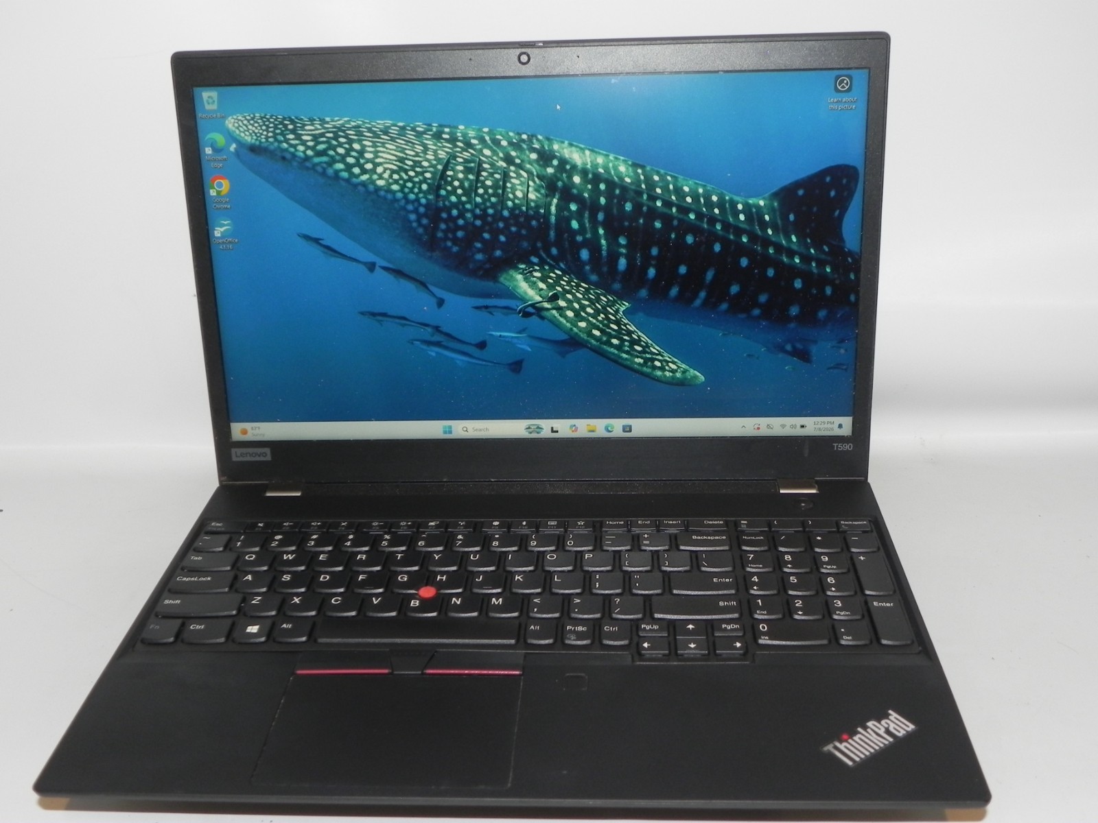 Lenovo ThinkPad T590 Windows 11 Intel i7-8565u 1.99GHz 16GB RAM 400SSD