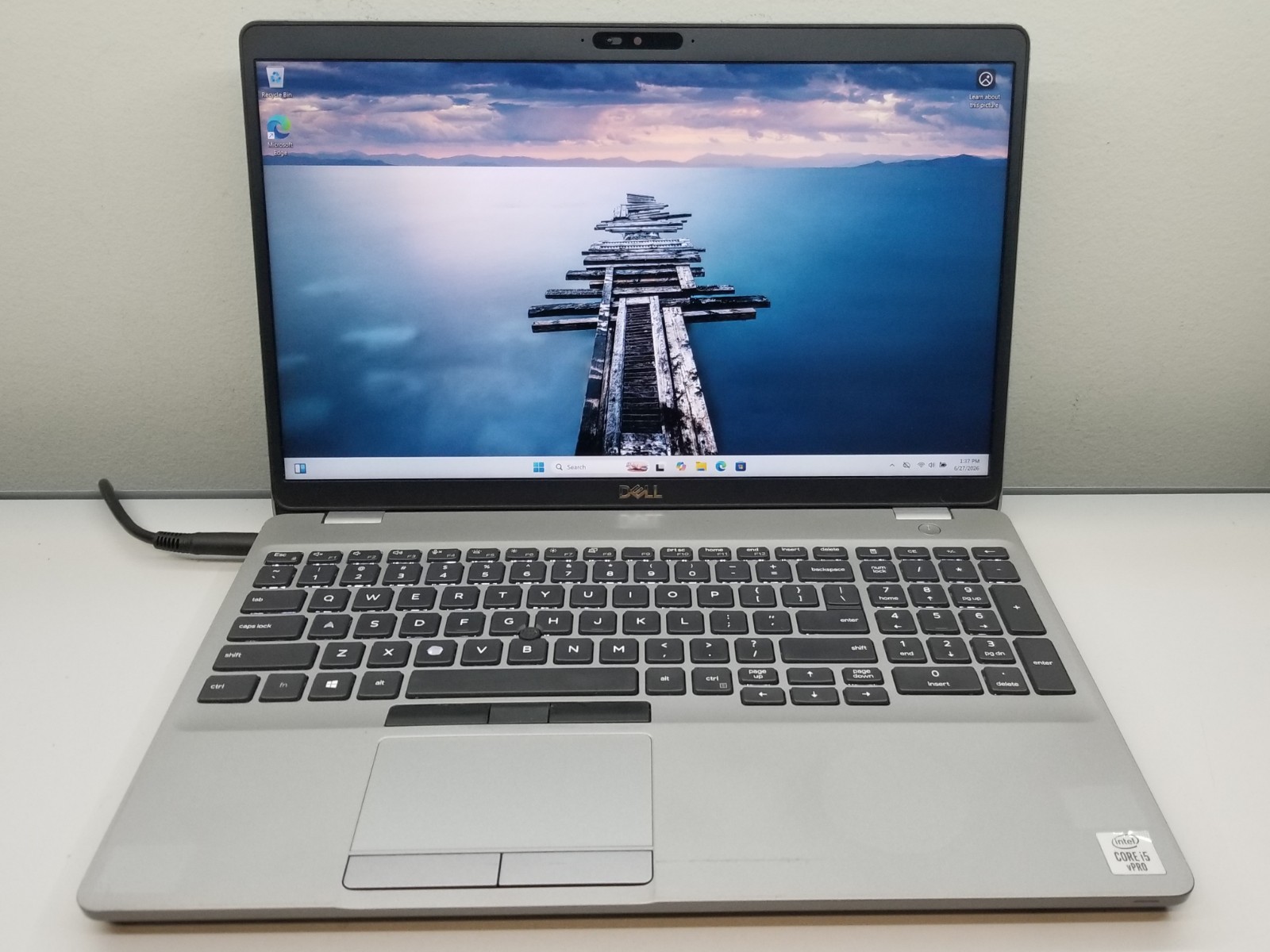 AS-IS Dell Latitude 5510 15.6″ FHD i5-10310U 1.7GHz 8GB RAM 256GB SSD W11P NO AC