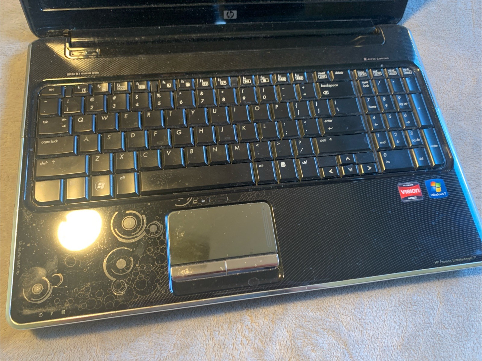 HP Pavilion DV6 2144nr Black Laptop Computer *No Operating System* (For Parts)