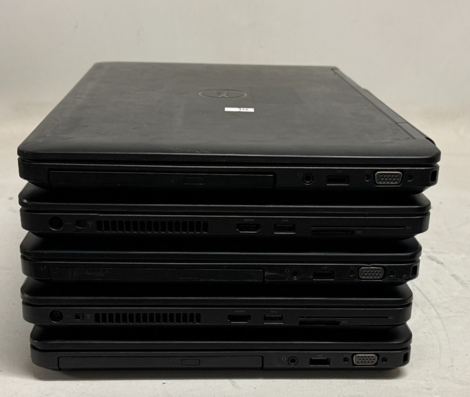 Dell Latitude E5540 15.6″ (i5/i7 4th Gen – Mixed RAM – NO OS/HDD) – Lot of 5
