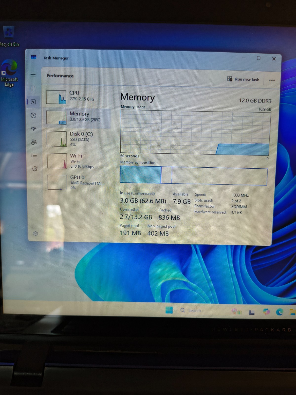 HP Pavilion 17-g138cy Touch AMD A6-6310 W/Radeon R4 GPU 12GB 256GB SSD W11Hm