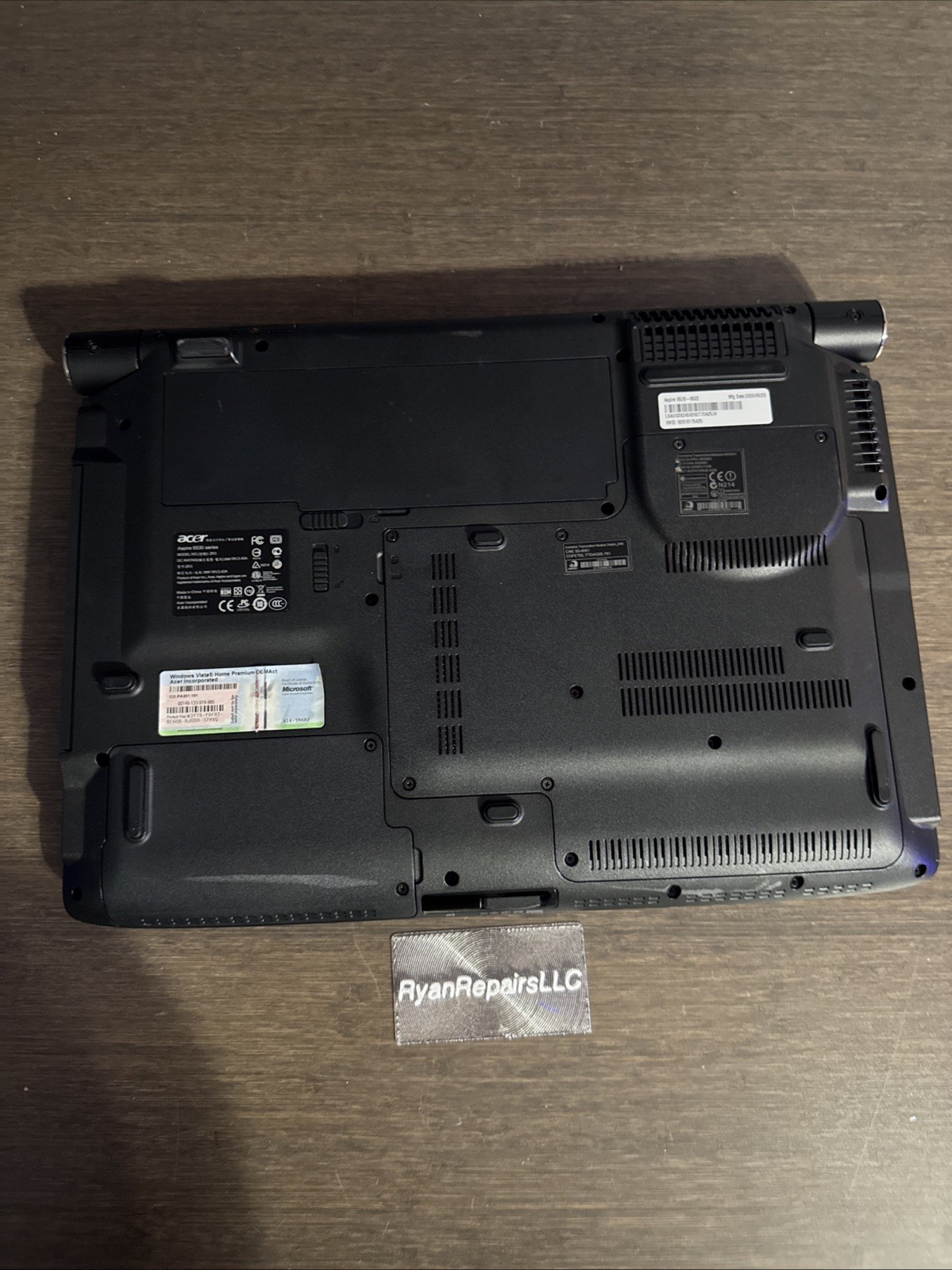 Acer Aspire 6530 Rare Laptop AMD Athelon x2 3gb ram NO HDD