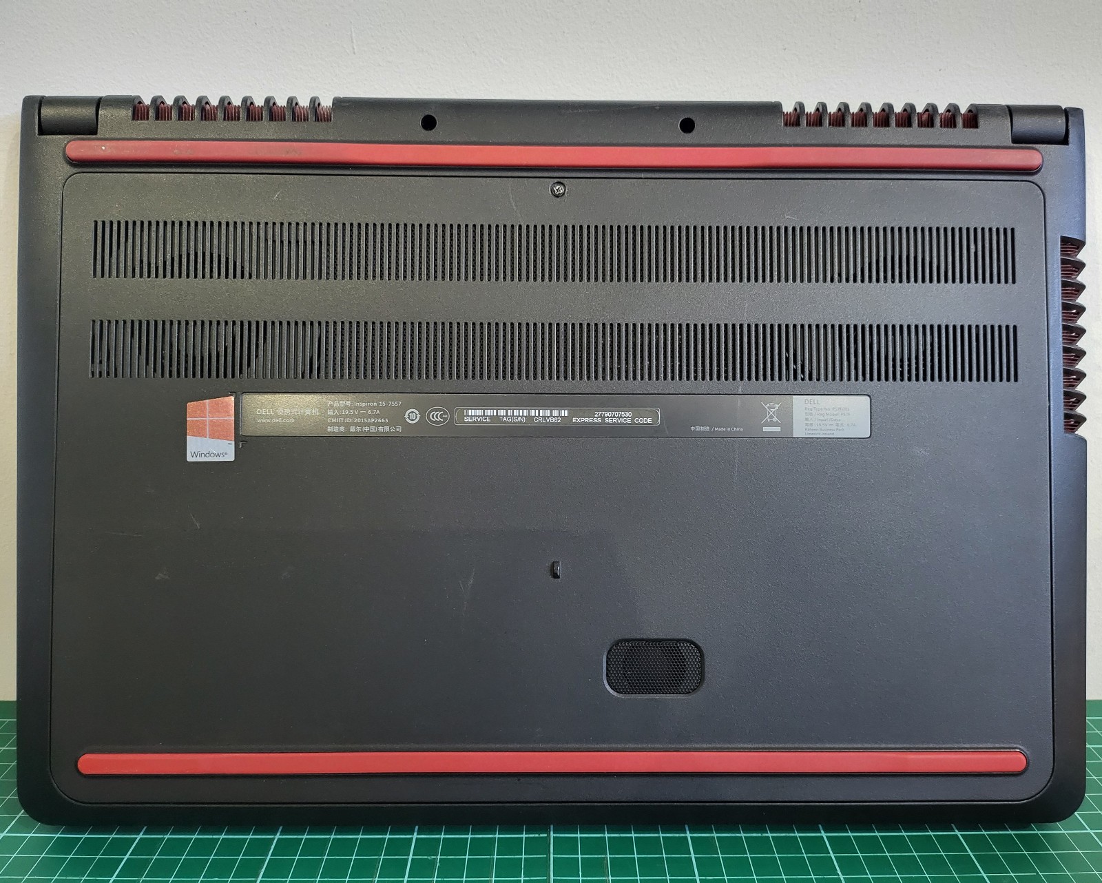 Dell Inspiron 15-7557 15.6″ Gaming Laptop i7-4720HQ 8GB GTX 960M WORKING