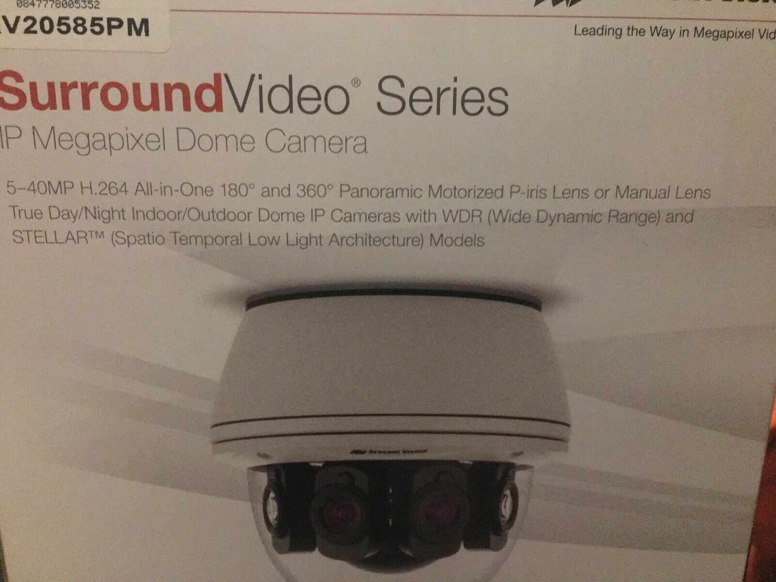 Arecont Vision – AV20585PM 20 MP SurroundVideo G5 Series *Authorized Reseller*