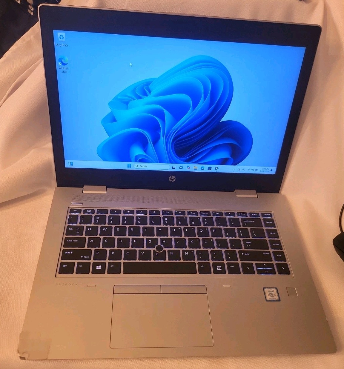 HP ProBook 640 G5 i5-8365U CPU@ 1.9GHz 8GB RAM 256GB SSD 071307