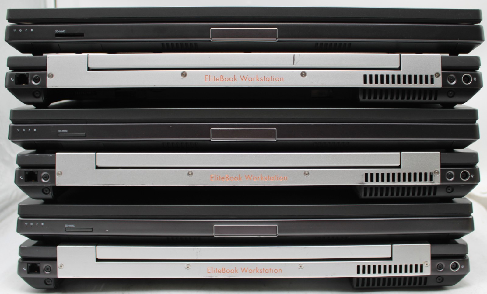 Lot of 6) HP EliteBook 8770W Workstation i5-3360M Quadro 4000M no RAM/HD/OS/Batt