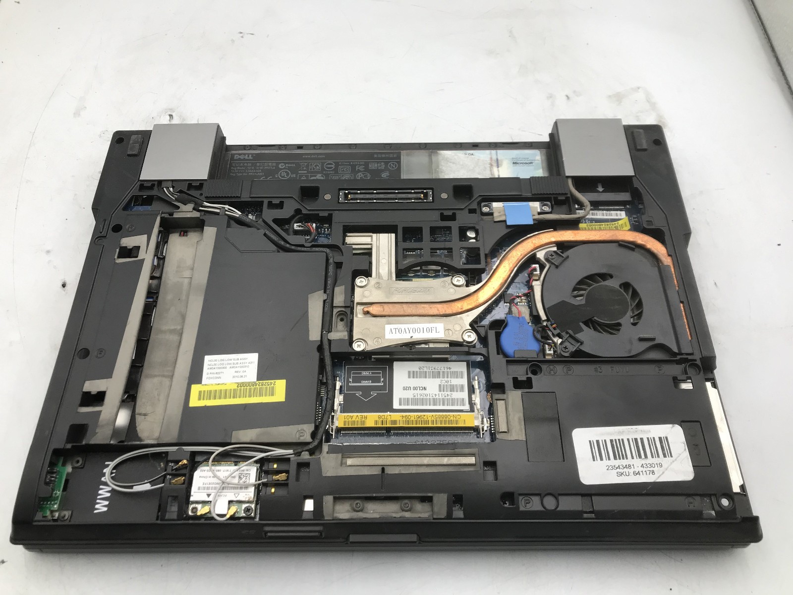 DELL LATITUDE E6410 – FOR PARTS/NO BOOT – INTEL I3 380M – NO RAM – READ DESC -BB