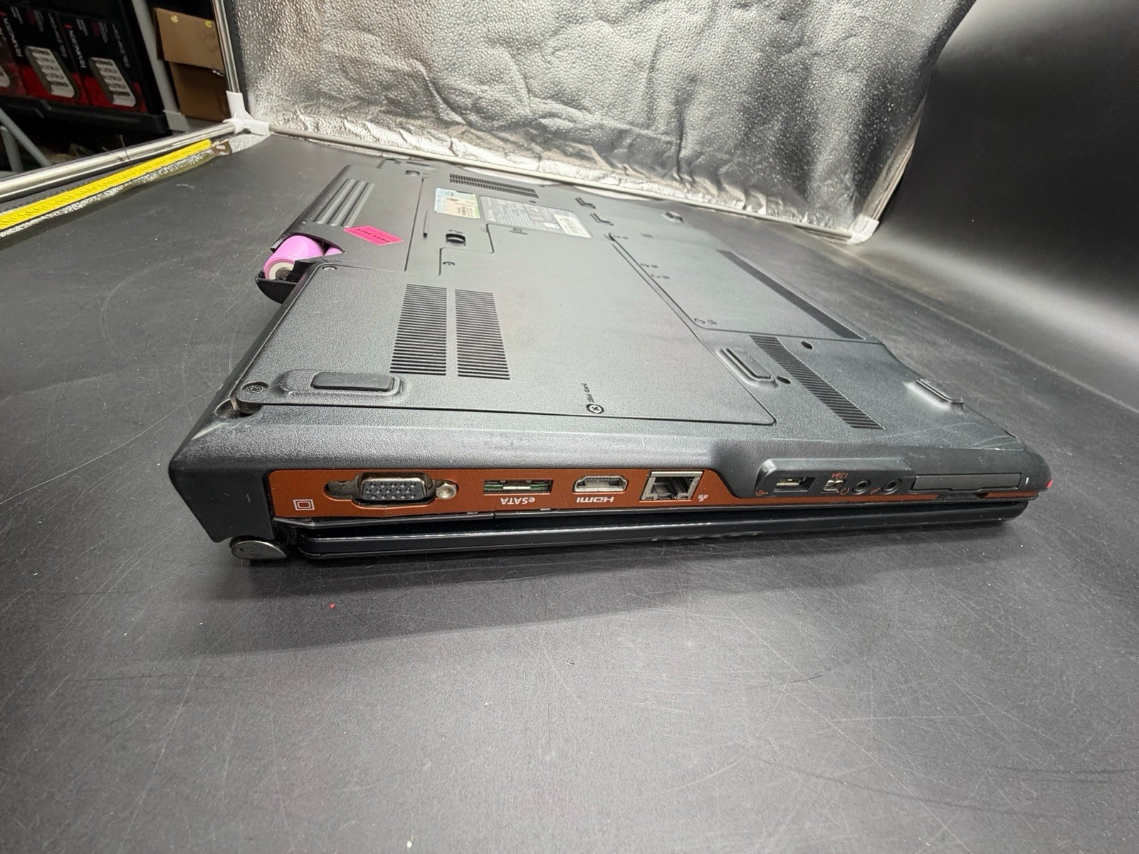 Black And Orange Gateway MS2252 Laptop Microsoft Intel