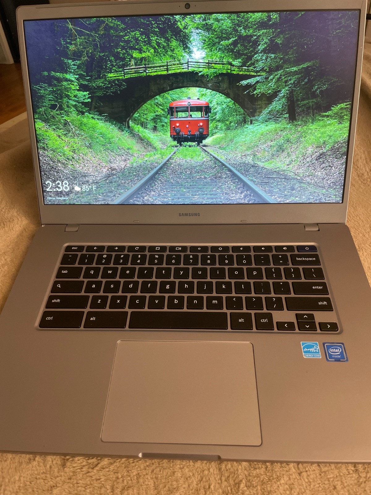 Samsung Chromebook 4+ 15.6″ Intel Celeron N4020 4GB 32GB Silver XE350XBA