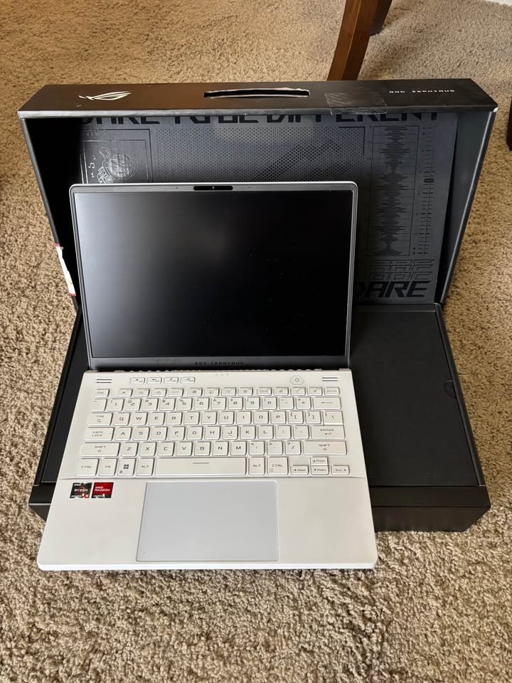 UPGRADED ASUS ROG Zephyrus G14 14″ Ryzen 9 6900HS,1TB SSD NEW 24GB RAM RX 6700S