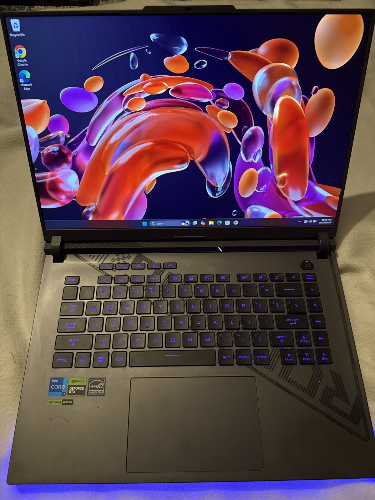 ROG (Republic Of Gamers) Strix G614JI Laptop intel i7-13th 4070 Nvidia Geforce