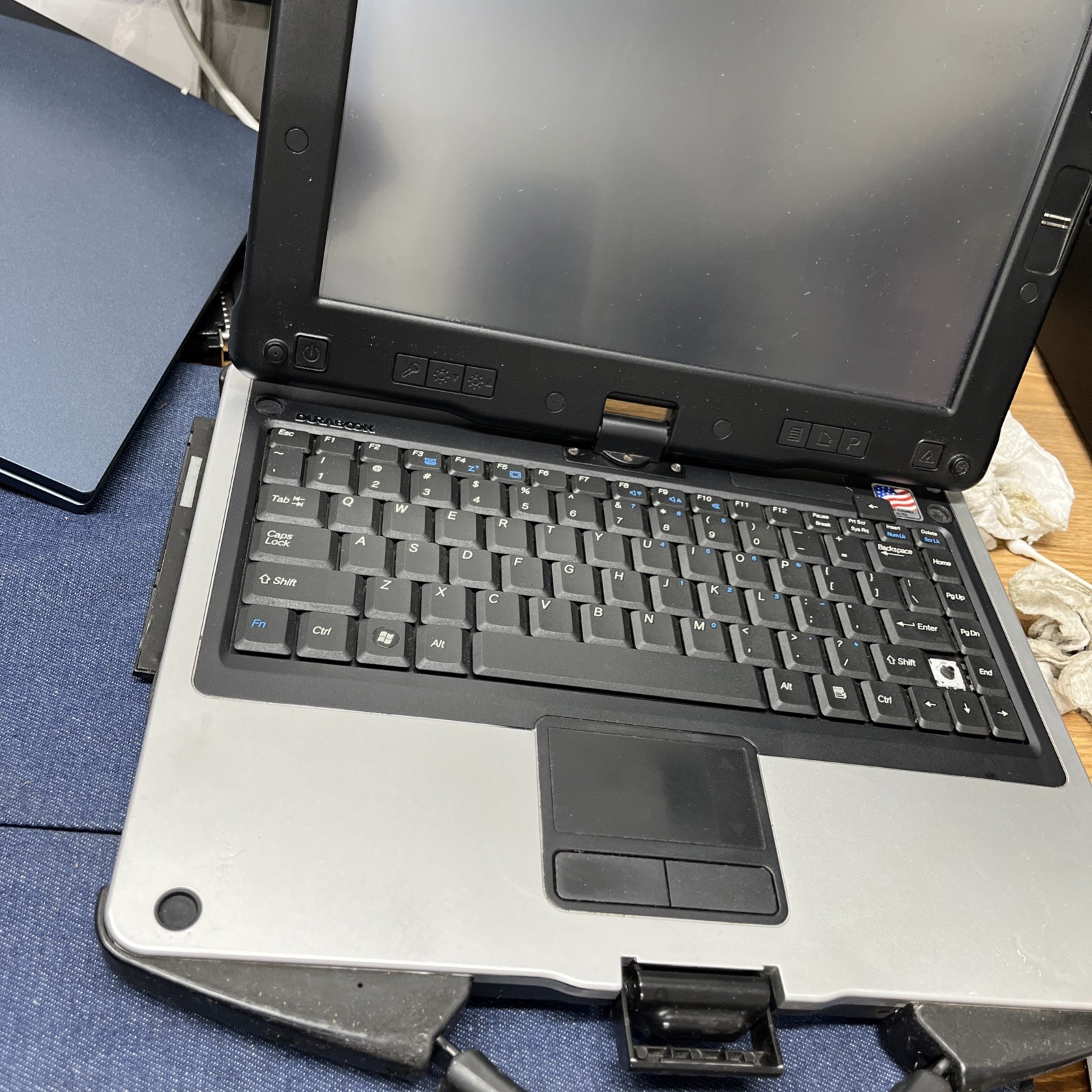 Durabook U12C Rugged Laptop Core I5 3rd Gen 128 SSD 12.1″ Touch Screen Win 8 pro