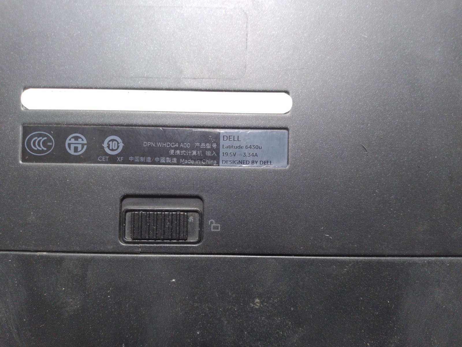 Dell Latitude 6430u w/i7-3687U, 4GB RAM Laptop for Parts/Repair *READ #0092